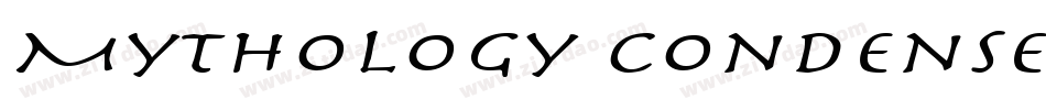 Mythology Condensed Italic字体转换